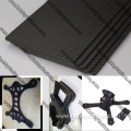 customized CNC cutting carbon fiber sheet